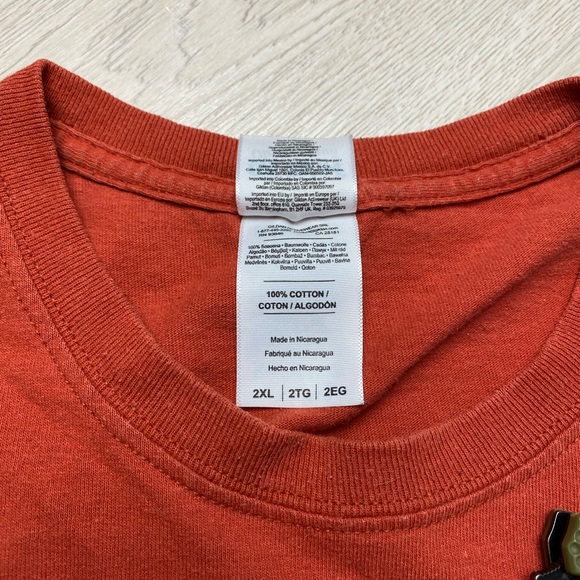 Orange Maui Tribal T-Shirt - Picture 7 of 10